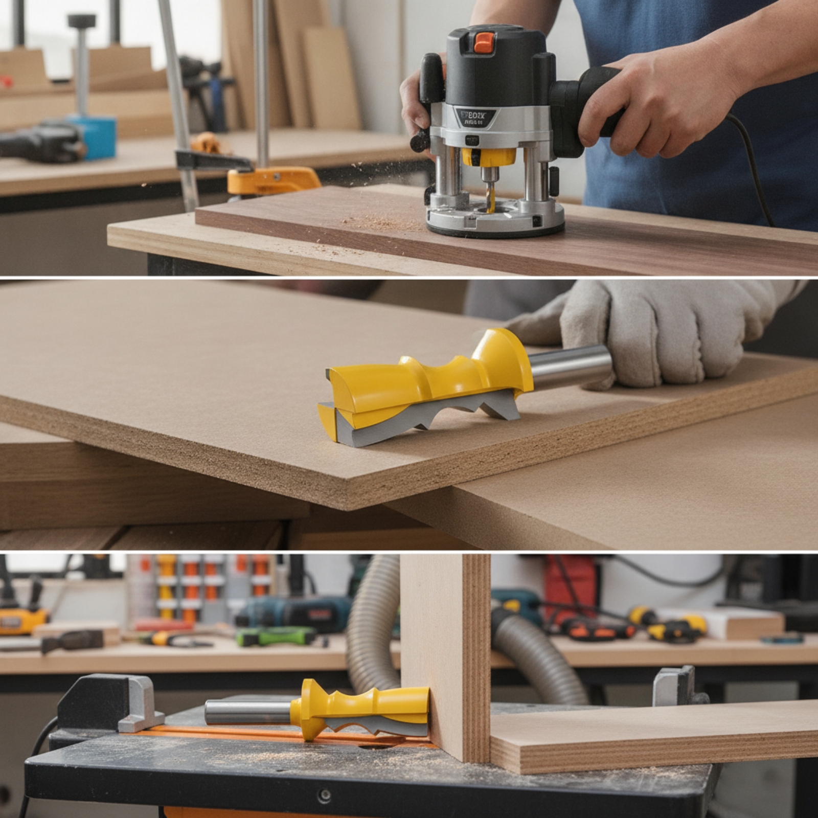 Woodworking Kickback - Reversible Router Bit Long-Lasting Router Bit