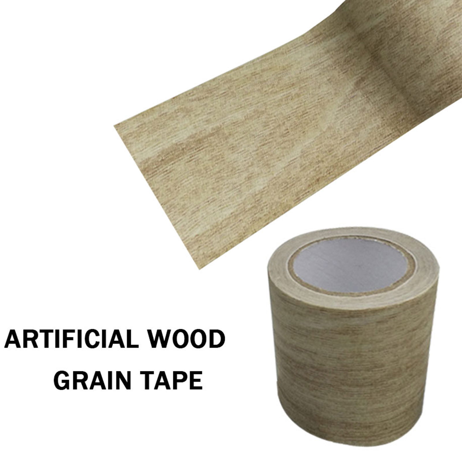 Xfasten Woodworking Tape - 1Roll Realistic Wood Grain Repair Adhensive