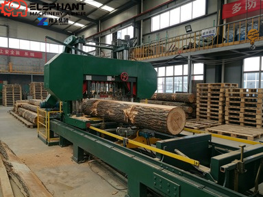 Woodworking Bandsaw - Horizontal Portable Band Sawmill Wood Cutting
