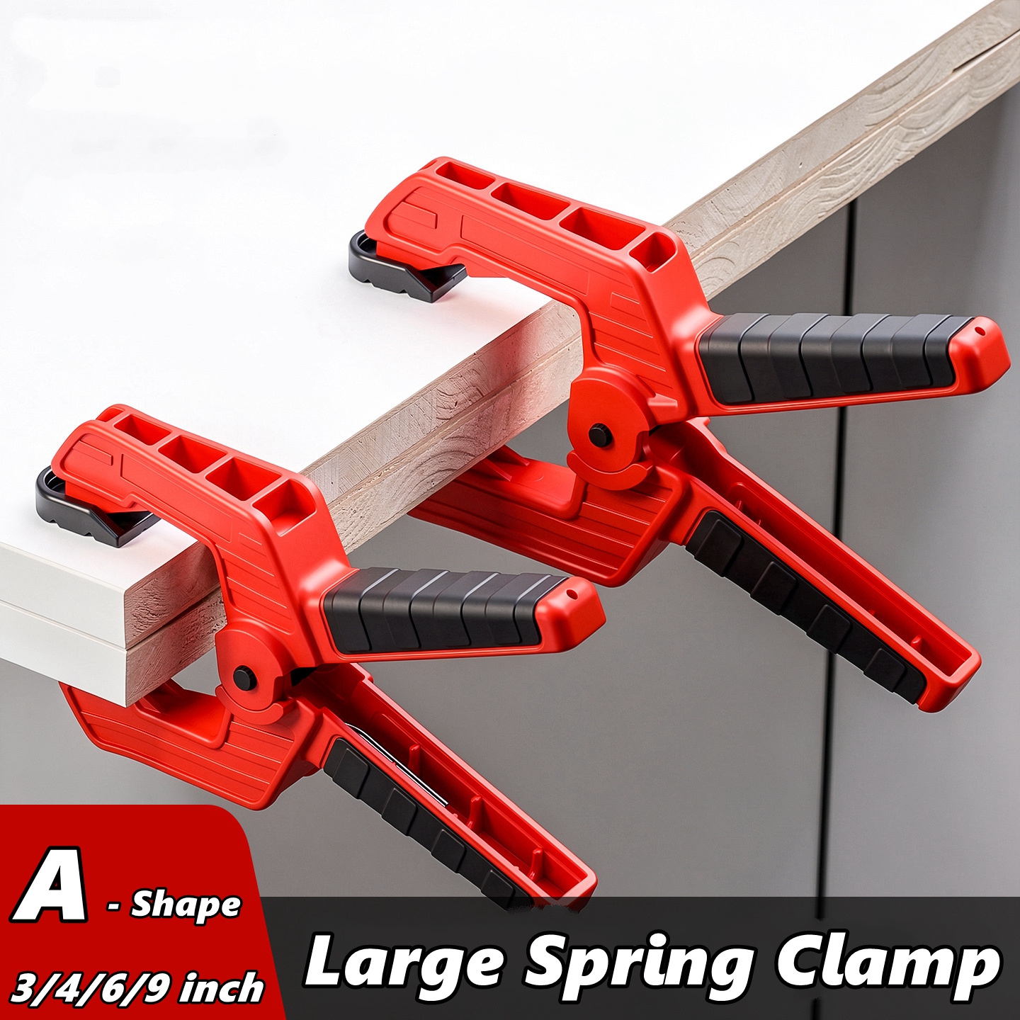 Woodworking For Beginners - Spring Clamps, Heavy Duty Plastic Extra