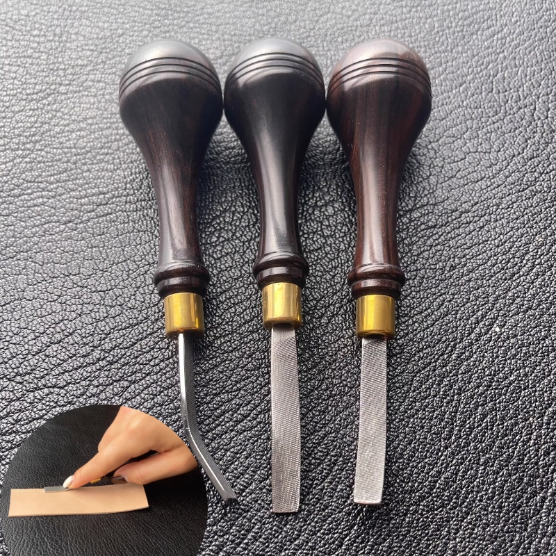 Woodworking File - Wooden Handles High-carbon Steel Leather Products