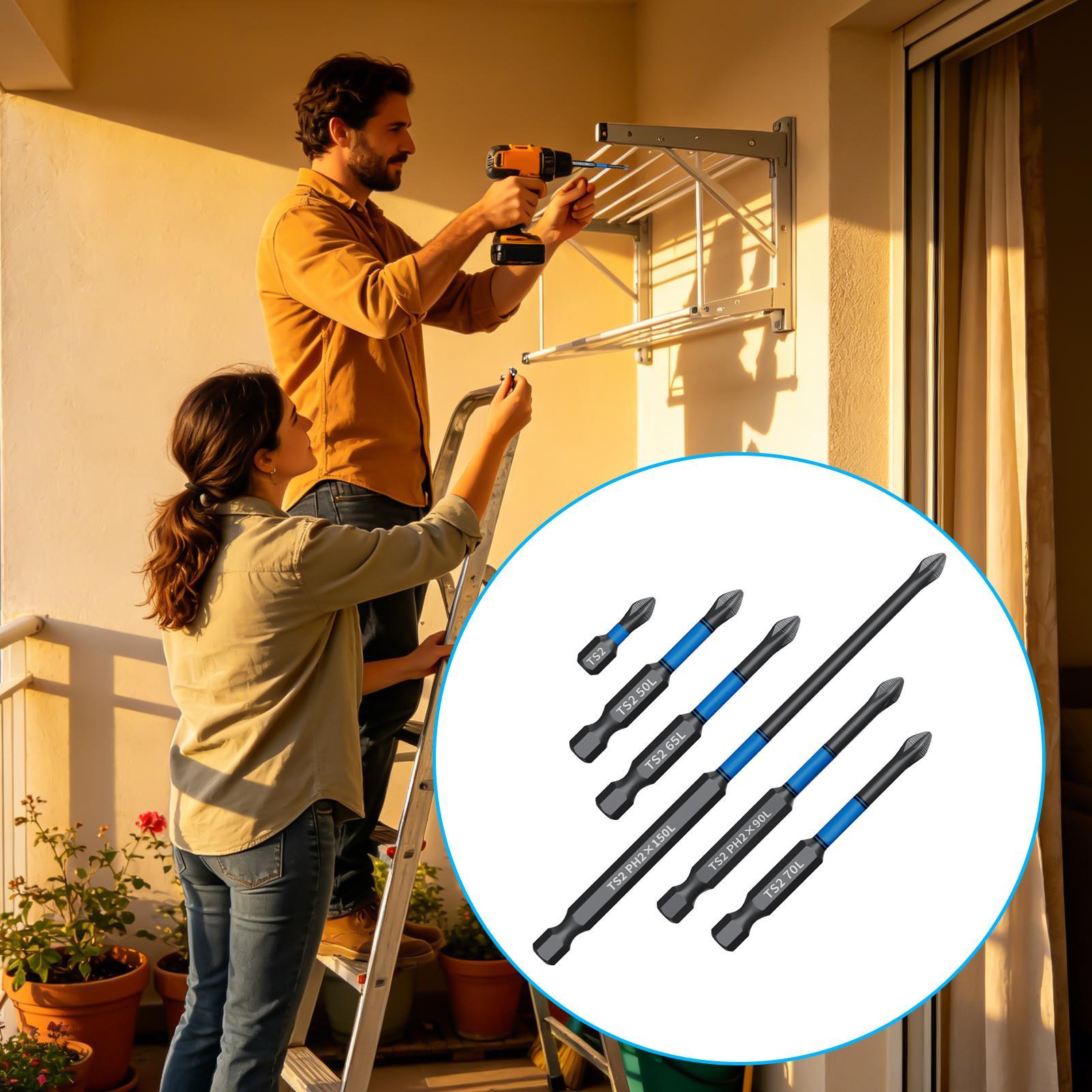 Screw Bit Set 6-Piece Precisio - Woodworking Drill Bits 리뷰 및 가격