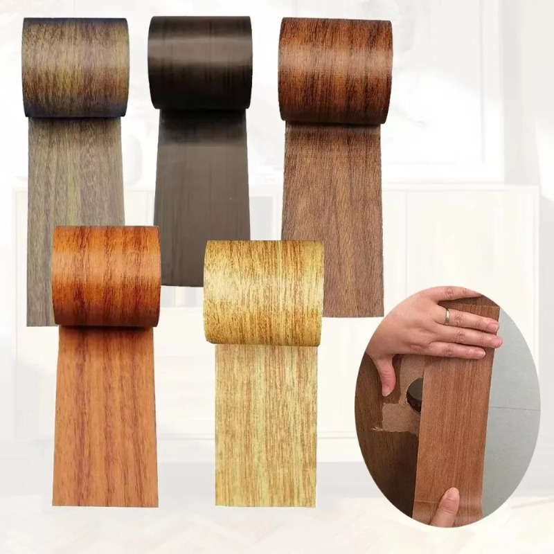 4.5M/Roll Realistic Wood Grain - Xfasten Woodworking Tape 리뷰 및 가격
