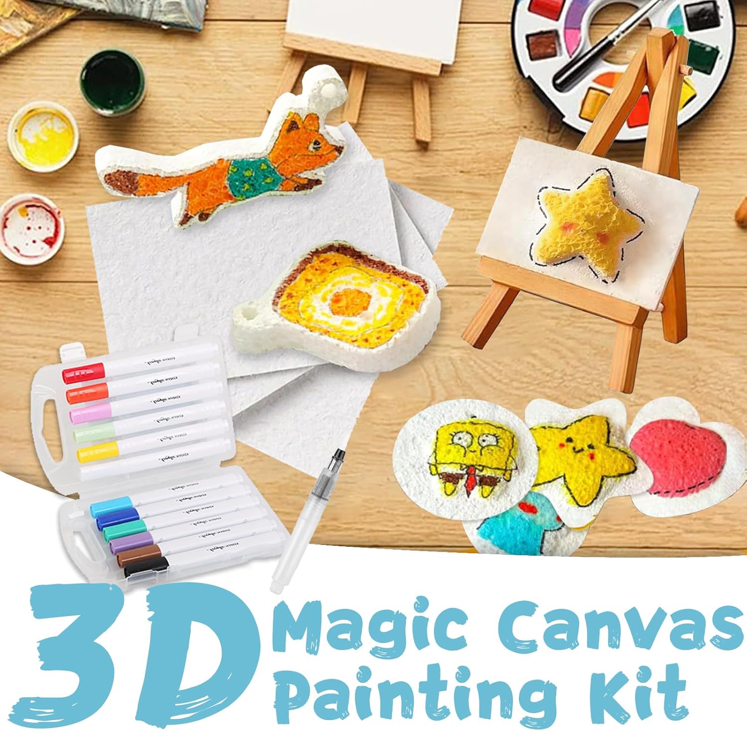 3D Puffy Foam Texture Painting - Woodworking For Beginners 리뷰 및 가격