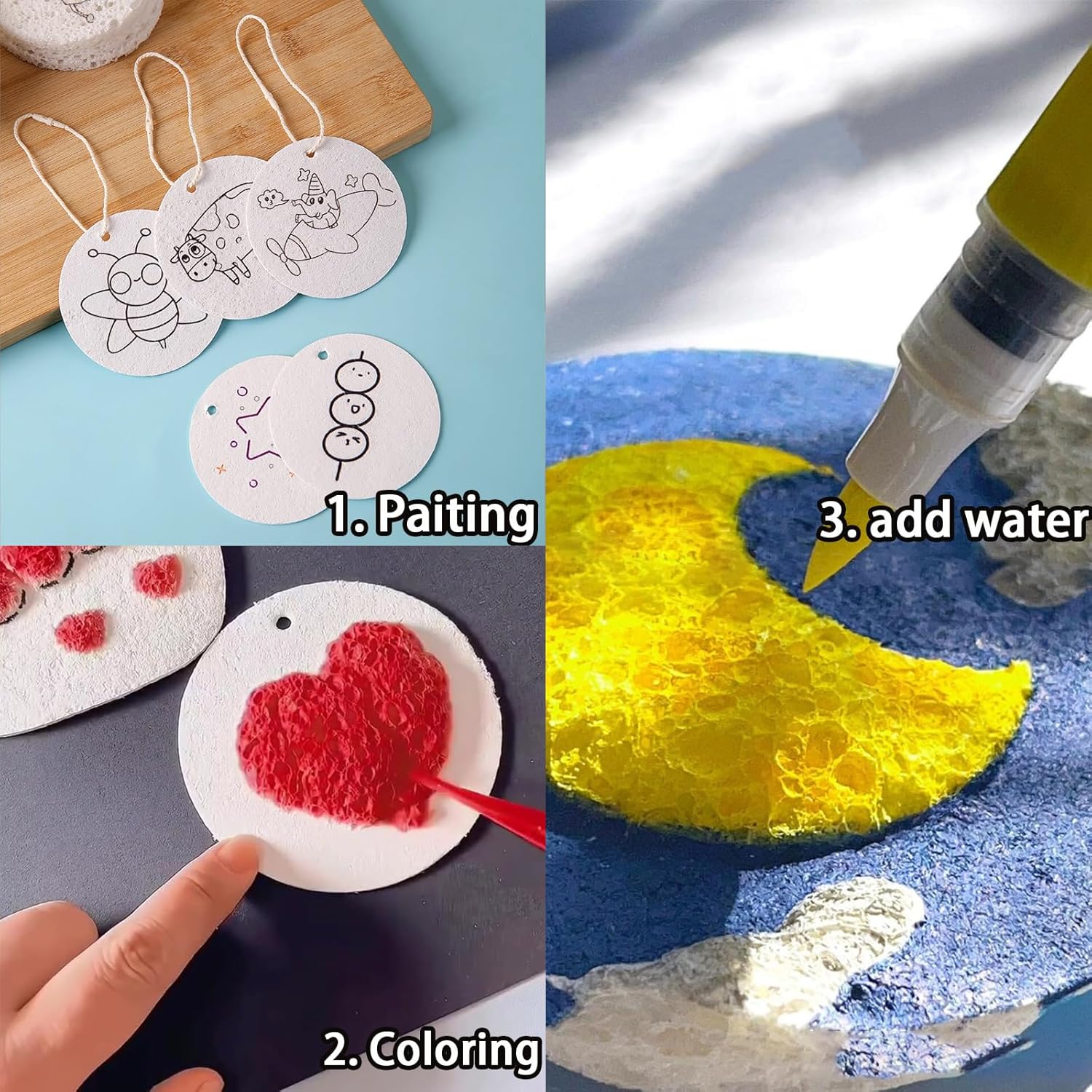 3D Puffy Foam Texture Painting - Woodworking For Beginners 리뷰 및 가격