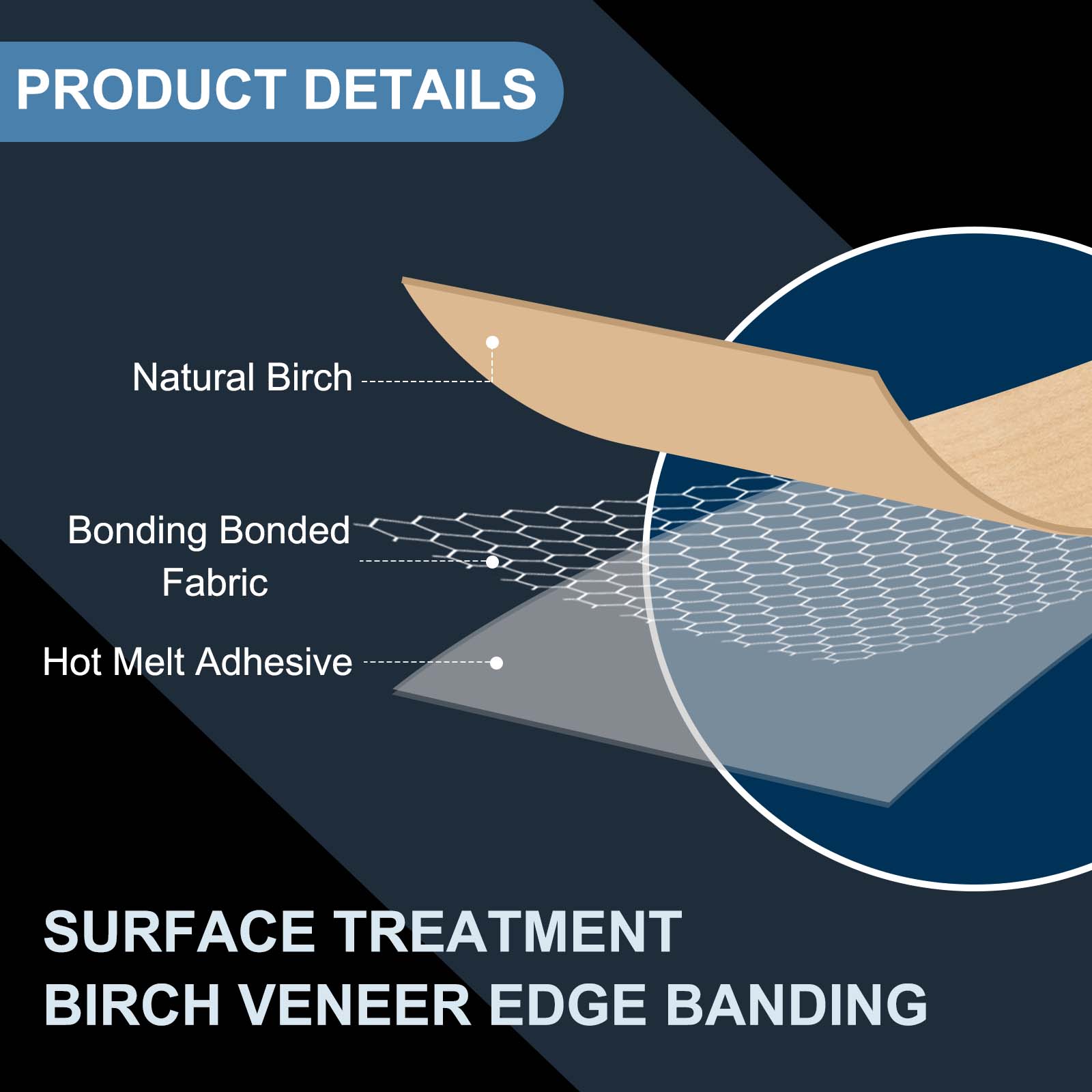 3-30M Birch Edge Banding Wood  - Xfasten Woodworking Tape 리뷰 및 가격
