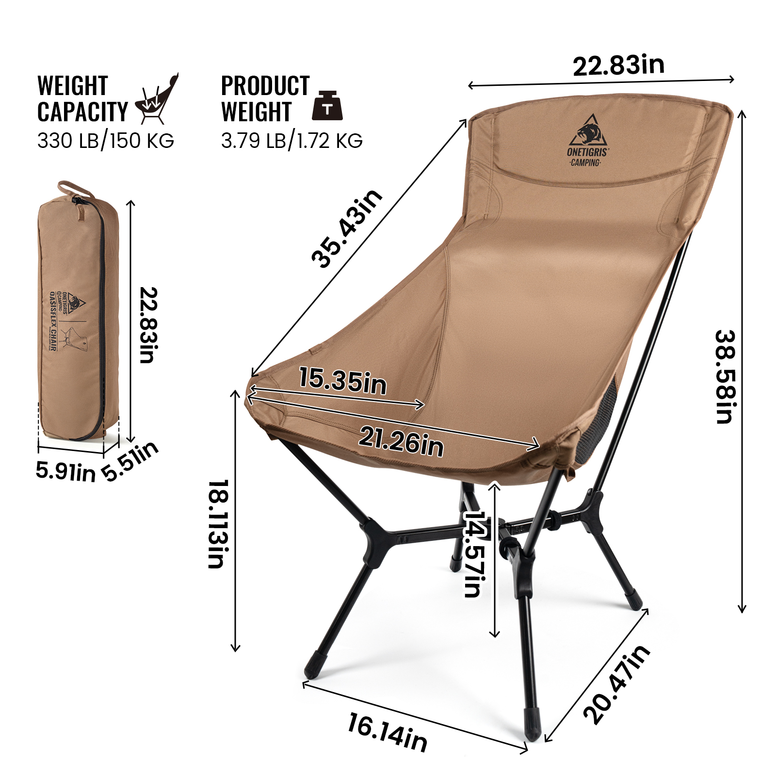 OneTigris Oasisflex Camping Fo - Woodworking Outdoor Furniture 리뷰 및 가격