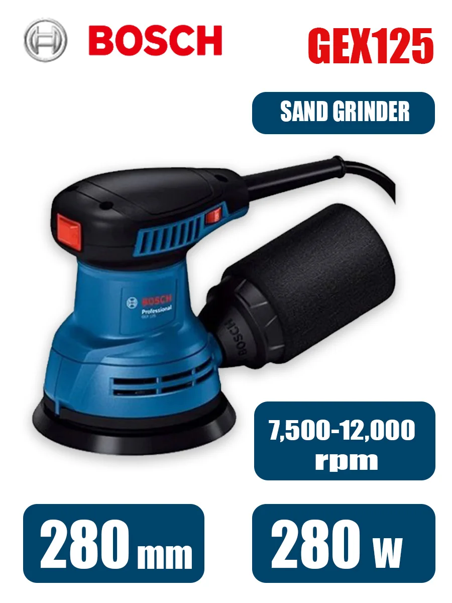 Bosch GEX125 280W Multifunctio - Woodworking Machine 리뷰 및 가격