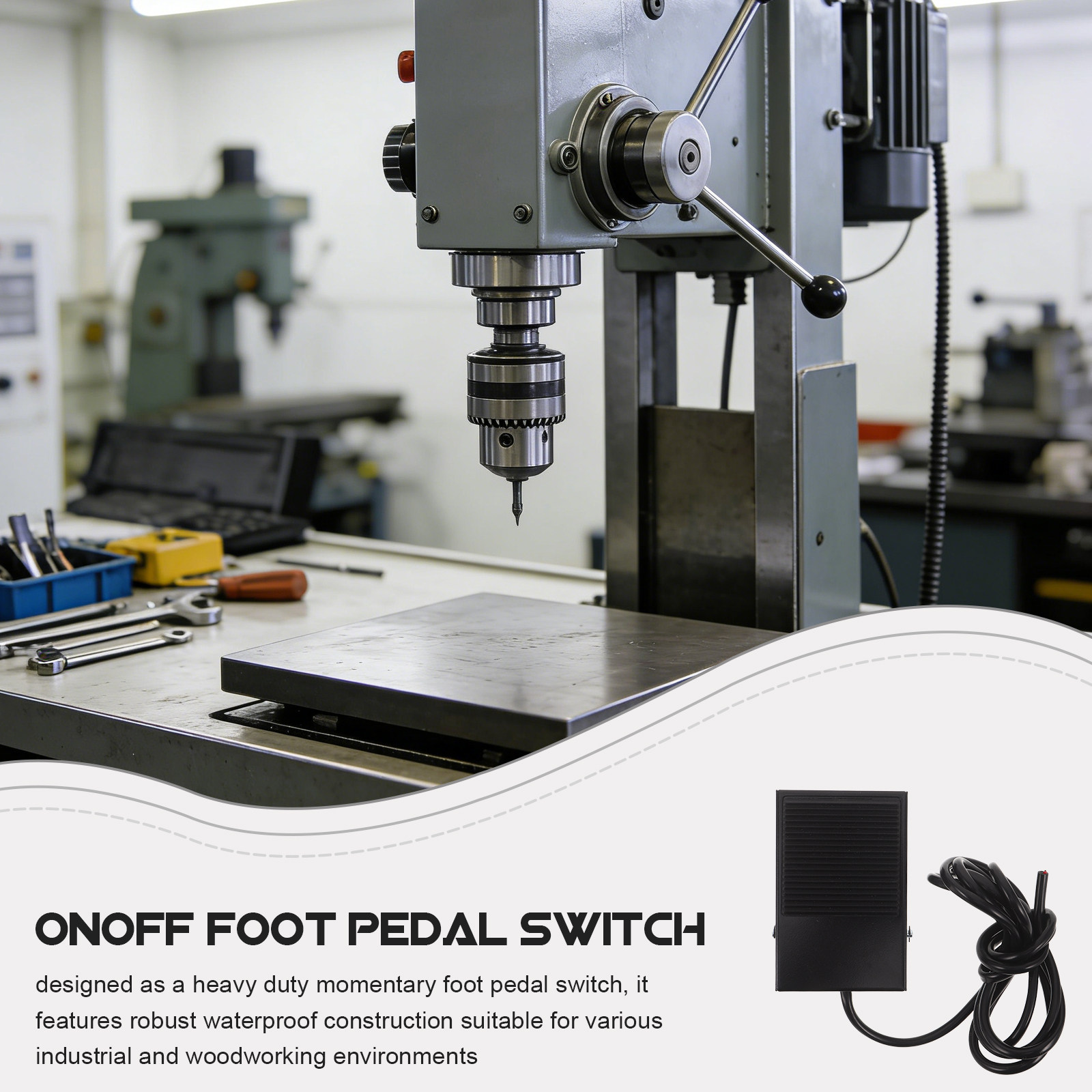 Heavy Duty Momentary Foot Peda - Woodworking Machine 리뷰 및 가격