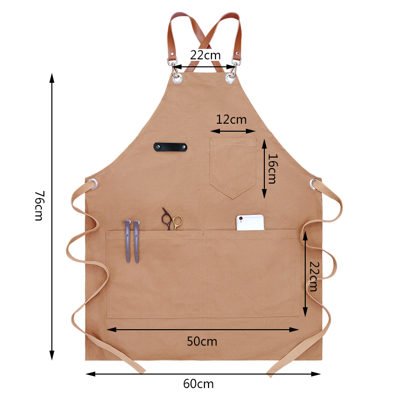 Durable Thickened Canvas Apron - Woodworking Overalls 리뷰 및 가격