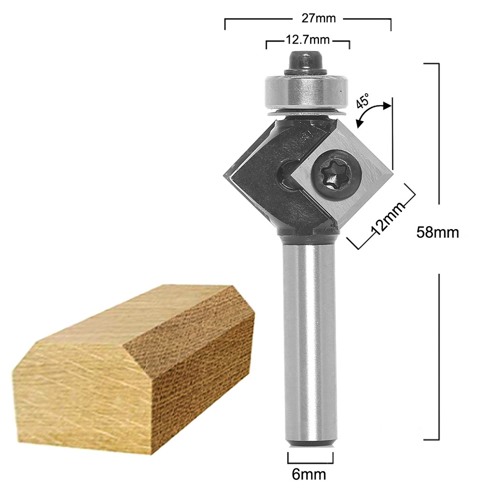 Milling Cutter Router Bit Trim - Woodworking Kickback 리뷰 및 가격