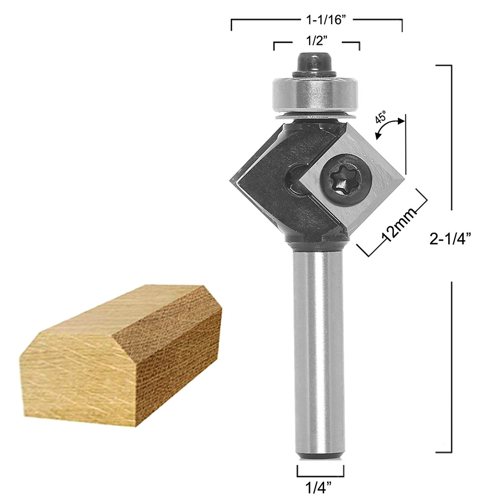 Milling Cutter Router Bit Trim - Woodworking Kickback 리뷰 및 가격