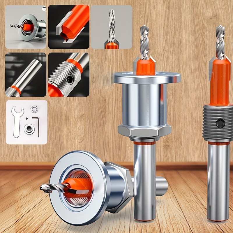 3pcs Woodworking Drill Bit Set - Woodworking Kickback 리뷰 및 가격