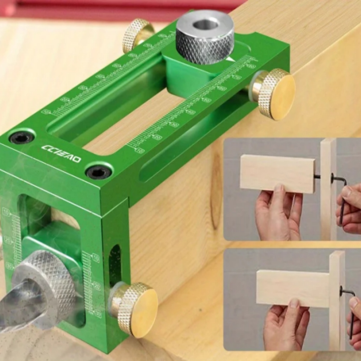Screw Jig 2-in-1 Adjustable Wo - Woodworking Drill Bits 리뷰 및 가격