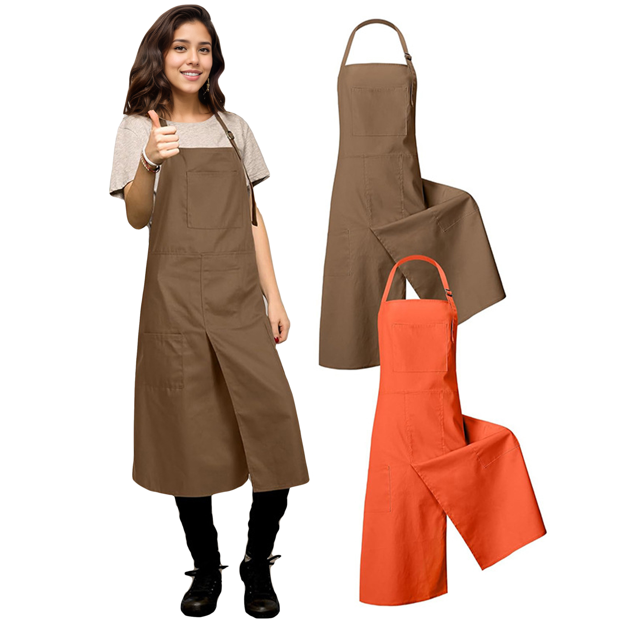 Split Leg Pottery Apron with P - Woodworking Overalls 리뷰 및 가격