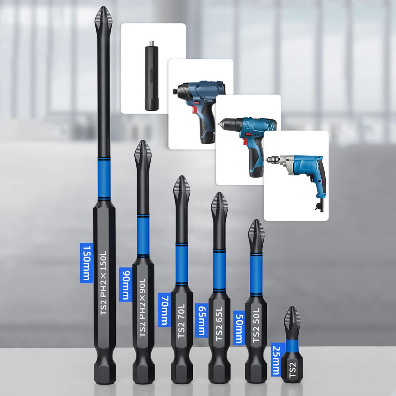 Drill Screwdriver Bit Set 6-Pi - Woodworking Drill Bits 리뷰 및 가격