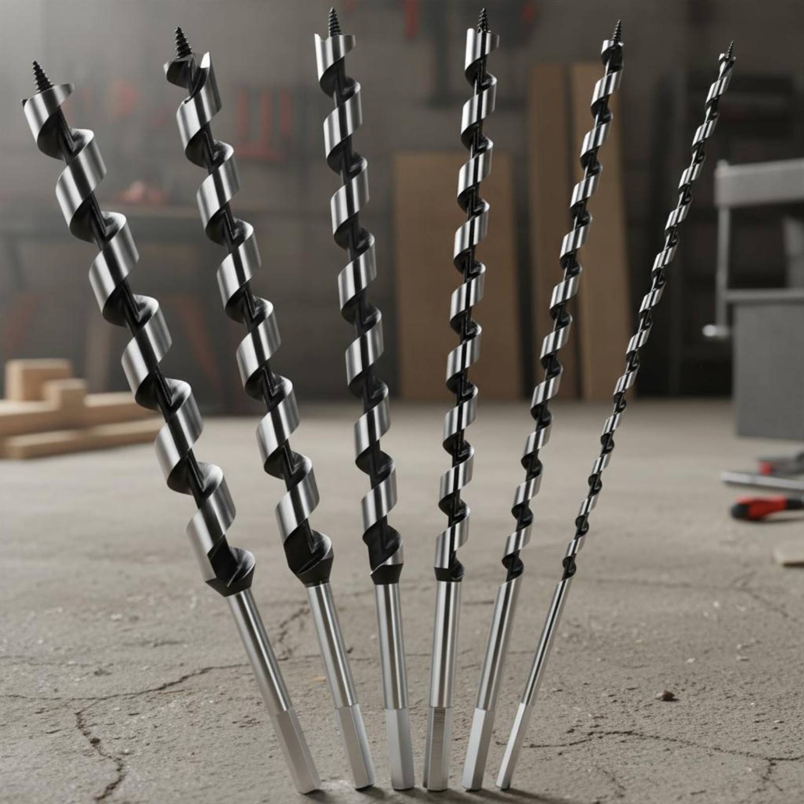 6 Pieces Long Auger Bit Set Sp - Woodworking Drill Bits 리뷰 및 가격