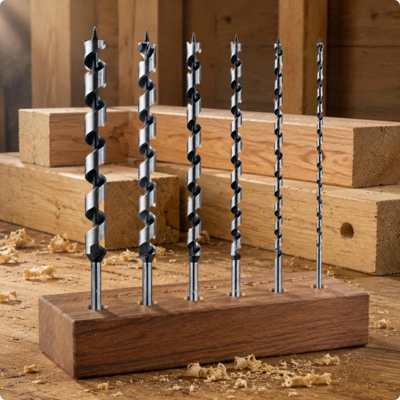 6 Pieces Long Auger Bit Set Sp - Woodworking Drill Bits 리뷰 및 가격