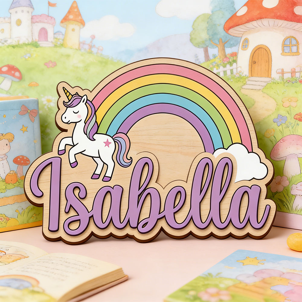 Unicorn & Pastel Rainbow Custo - Woodworking For Beginners 리뷰 및 가격