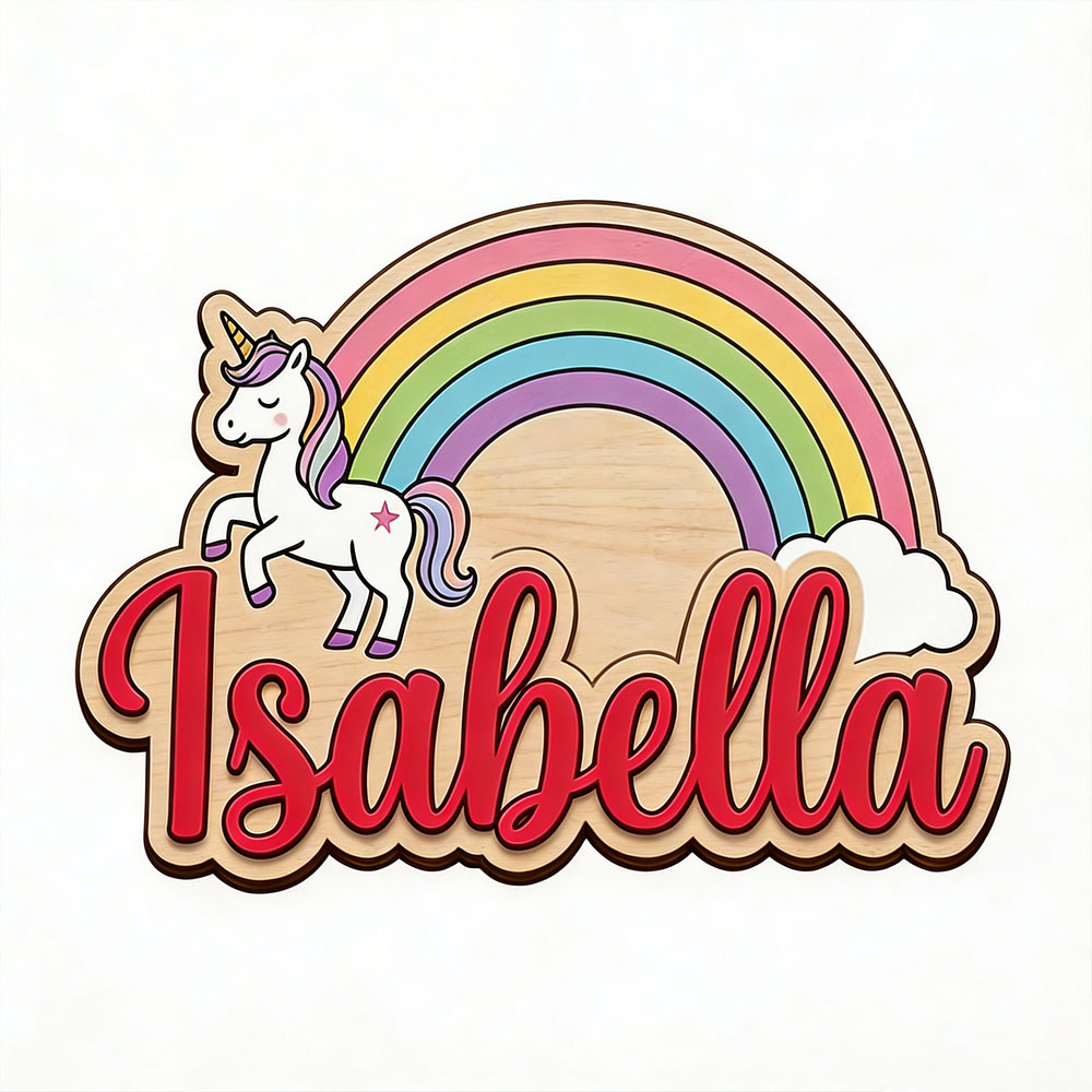 Unicorn & Pastel Rainbow Custo - Woodworking For Beginners 리뷰 및 가격