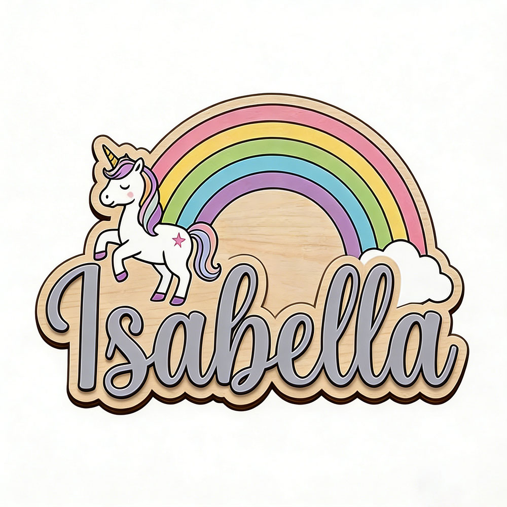 Unicorn & Pastel Rainbow Custo - Woodworking For Beginners 리뷰 및 가격