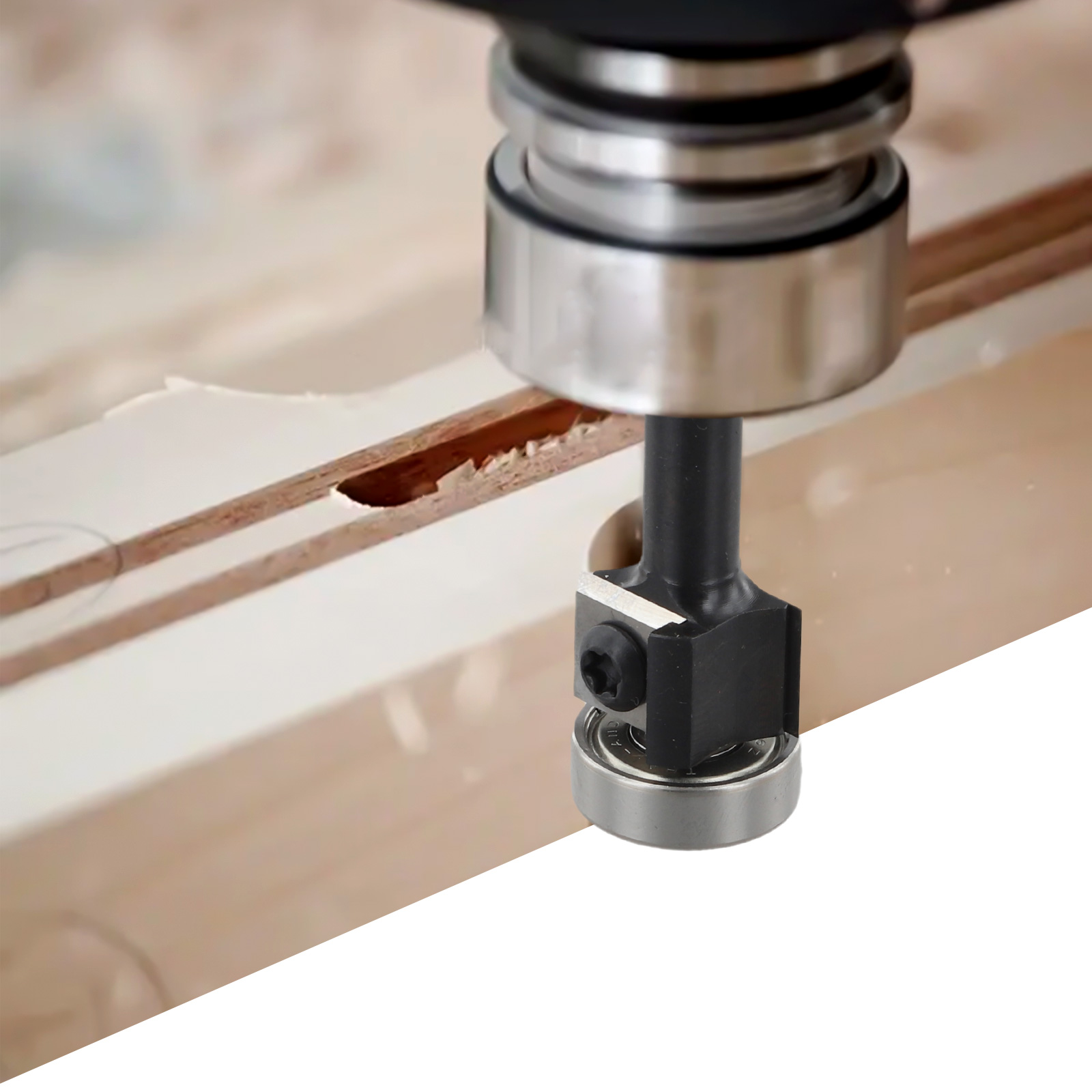 Solid Hardened Steel Router Bi - Woodworking Kickback 리뷰 및 가격