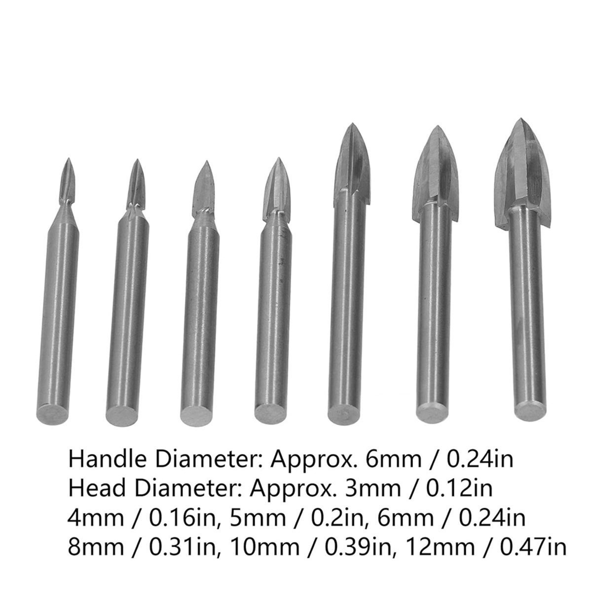 ABNJ 7Pcs Engraving Drill Bit  - Woodworking Drill Bits 리뷰 및 가격