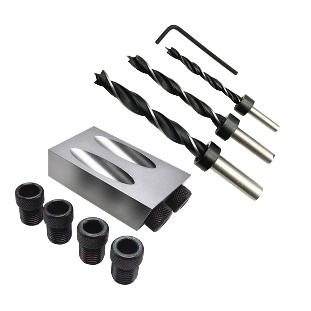 34pcs Oblique Hole Drill Set 1 - Woodworking Drill Bits 리뷰 및 가격