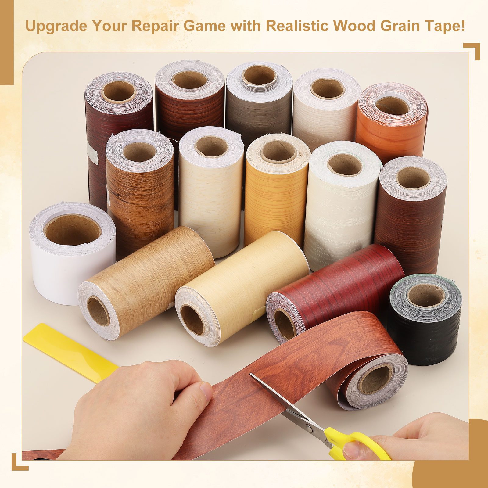 10Meter Wood Grain Repair Tape - Xfasten Woodworking Tape 리뷰 및 가격