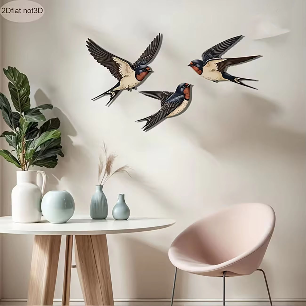 3Pcs 2D Swallow Wooden Wall De - Xfasten Woodworking Tape 리뷰 및 가격
