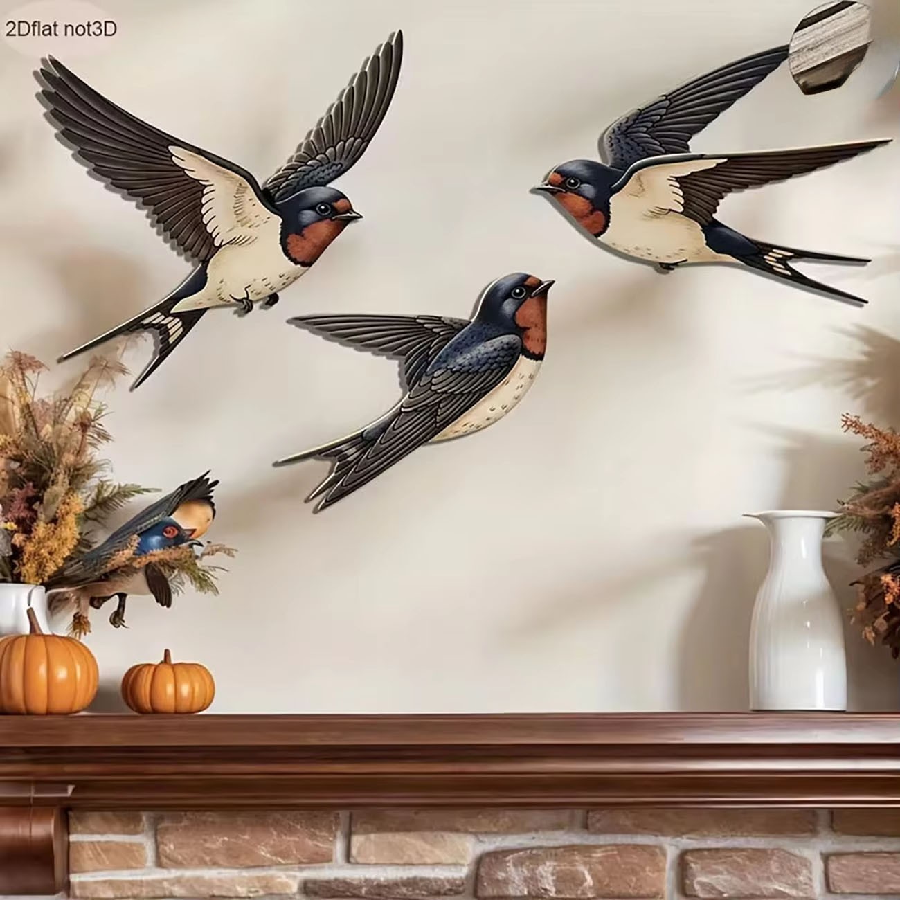 3Pcs 2D Swallow Wooden Wall De - Xfasten Woodworking Tape 리뷰 및 가격